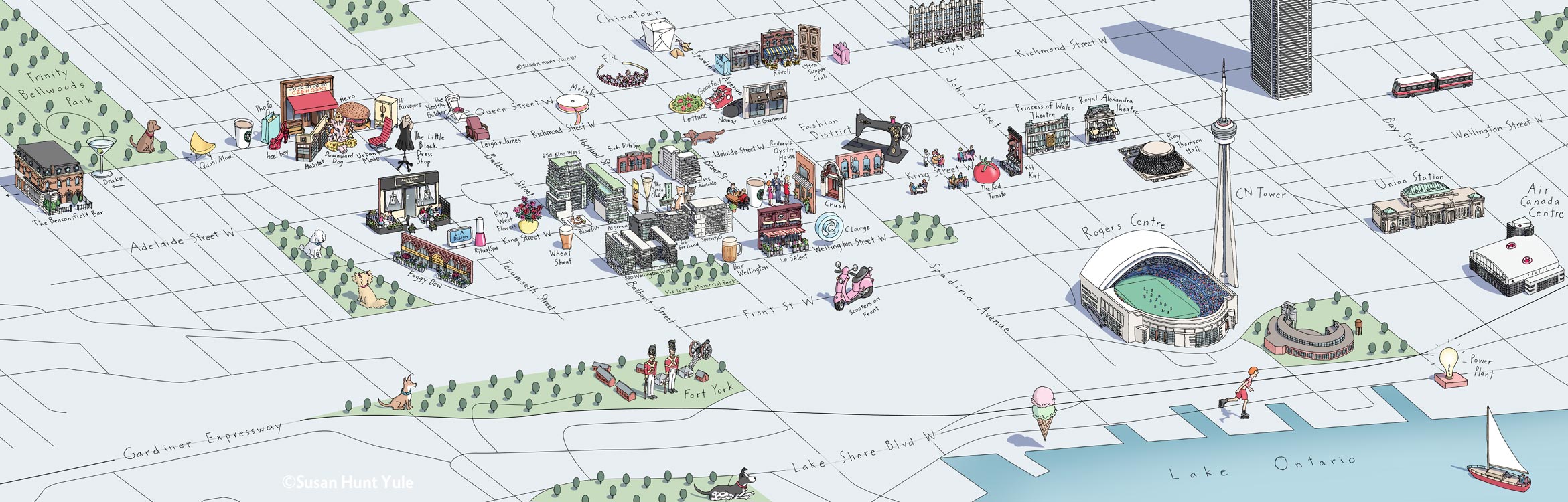 Large Toronto Map