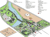 White River State Park Map
